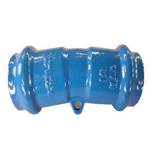 Ductile Iron Double Socket Bend Elbow for PVC pipe