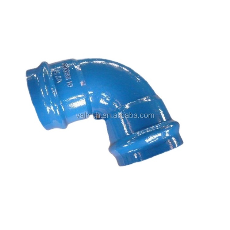 Ductile Iron Double Socket Bend Elbow for PVC pipe