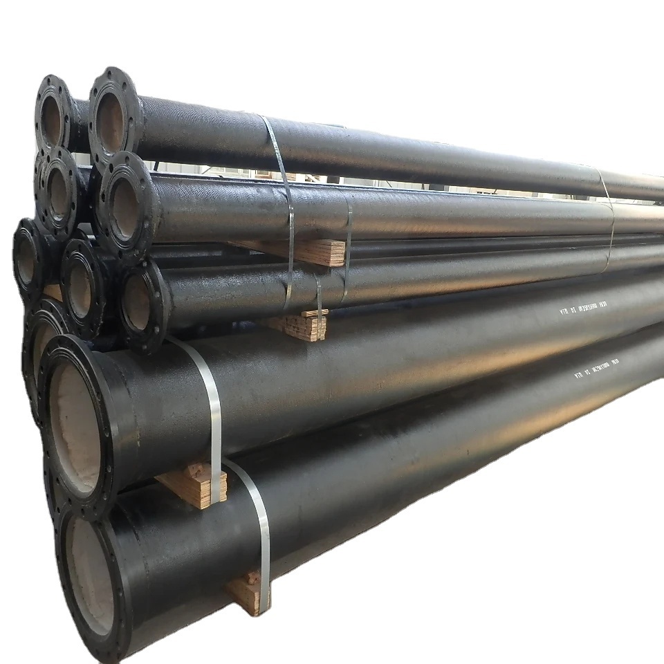 China Water Supply Drainage ISO2531/En545 Ductile Iron Welding Double Flange Pipe