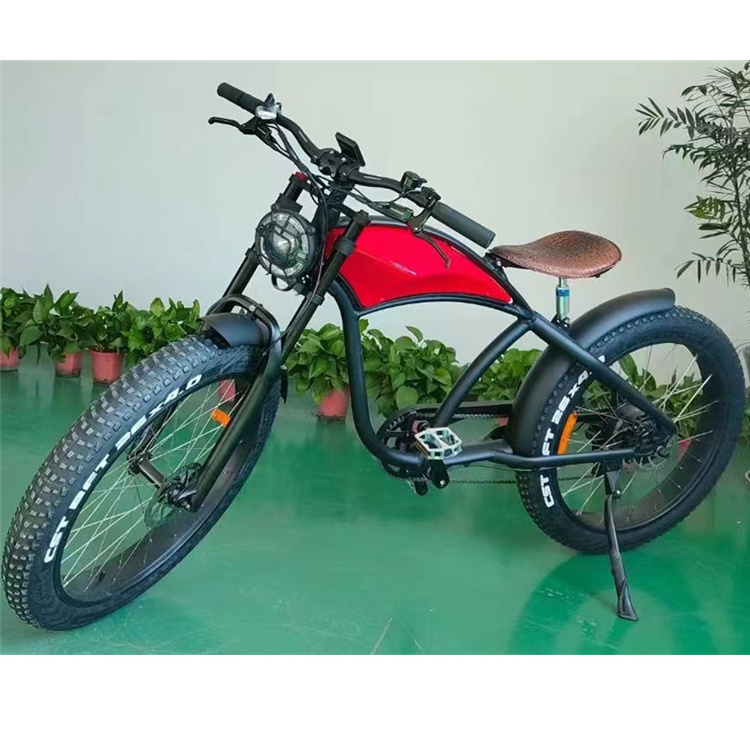 26*4.0 750w 1000w Big Power Fat Tire Electric Mountain E Bike/snow Bike/electric Bicycle With Ce