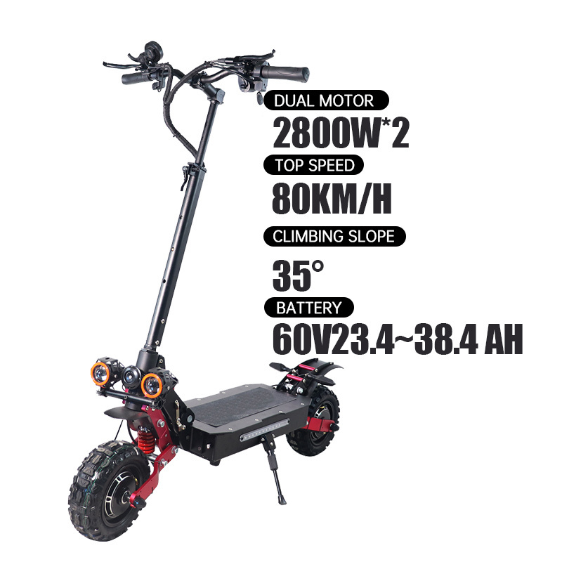 teverun blade mini pro 2400W 5600W  e scooter dual motor Powerful electric scooter For Adults