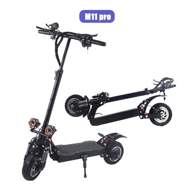 Eu Warehouse Chinese Scooter Manufacturers 5600W 85KM Speed Folding Dual Motor Electric Scooter Adult