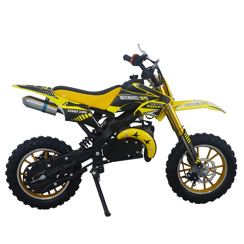 Gas powered european warehouse very cheap front and rear shock absorber 50cc 49cc street legal dirt bike