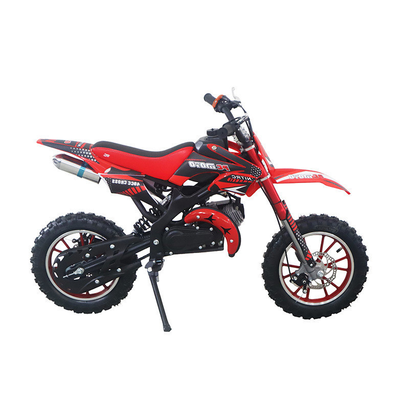 Gas powered european warehouse very cheap front and rear shock absorber 50cc 49cc street legal dirt bike