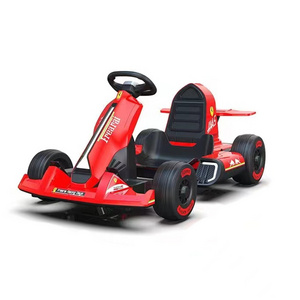 Kids go kart ride on car children land ride on toys cars battery powered electric pedal go kart for kids