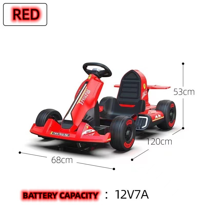 2023 Hot-Selling Wholesale Good Price 12V Battery Children Toys Drift kids Go Kart