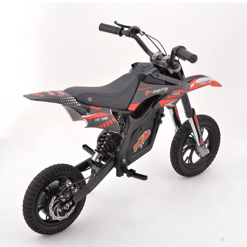 Whosale 24v 350w 25km/h Electric Dirt Bikes For Kids 8 9 Years Old To Go Fast Electric Motorbike