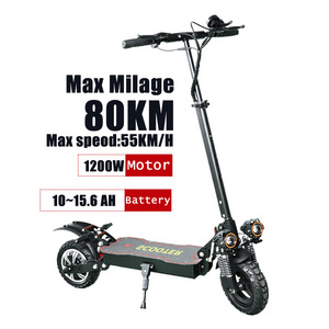 2024 us 60 volt  1200w 2400w 60 km/h  dual motor 150 kg two wheel self balancing electric scooter