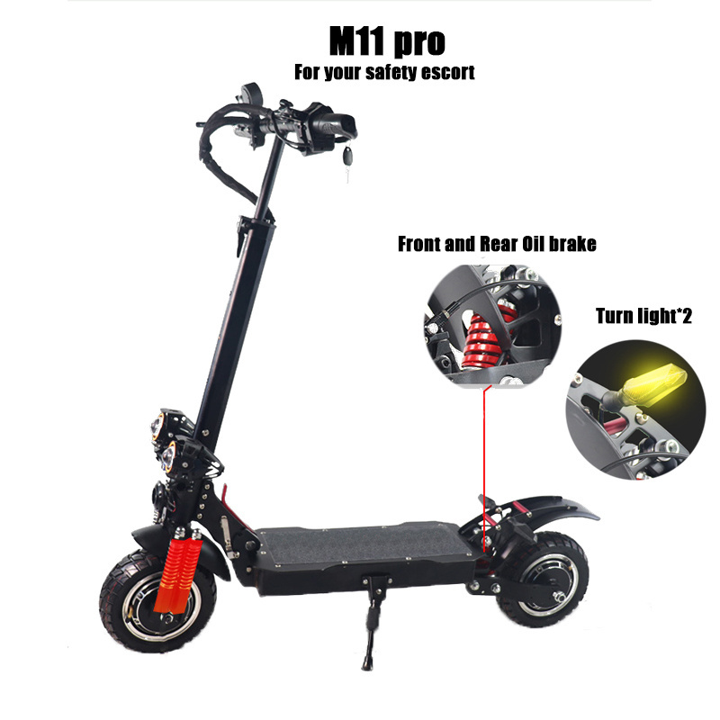 Eu Warehouse Chinese Scooter Manufacturers 5600W 85KM Speed Folding Dual Motor Electric Scooter Adult