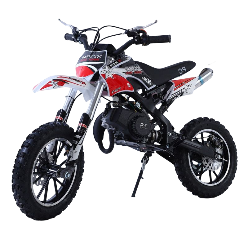 Mini Scooter 49cc 2-stroke Gasoline Power Kids Dirt Pit Bike Mini Motorcycle For Teenagers