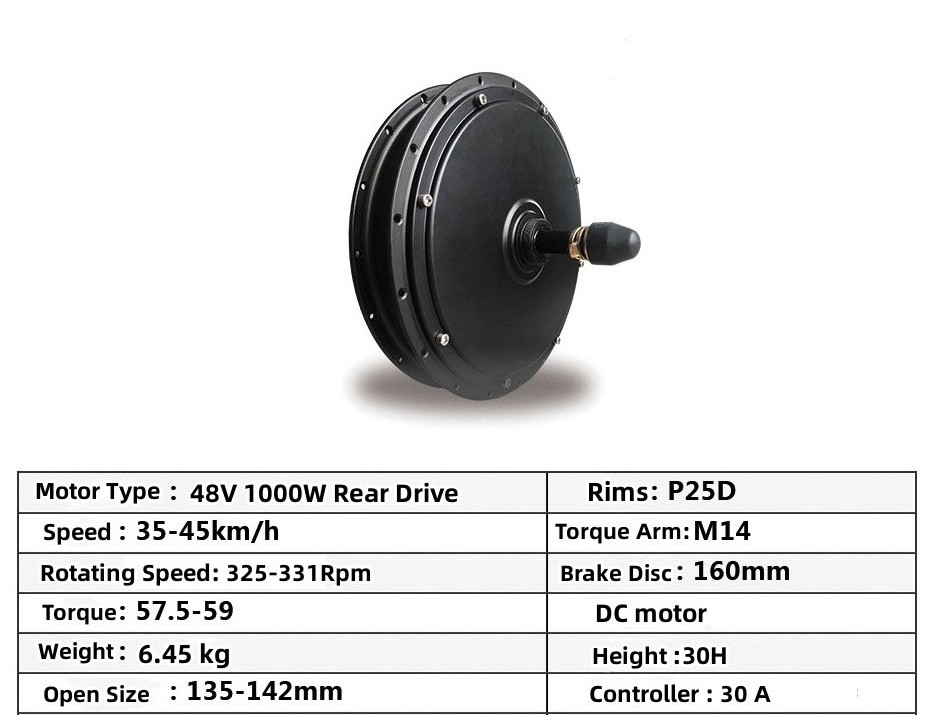 High Efficiency Electric Bicycle Conversion Kits S866 Display 500W 750W 1000W Ebike BLDC Hub Spoke Motor Kit