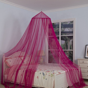 Girls Bed Canopy Curtains Hanging Umbrella Mosquito Nets for Double bed