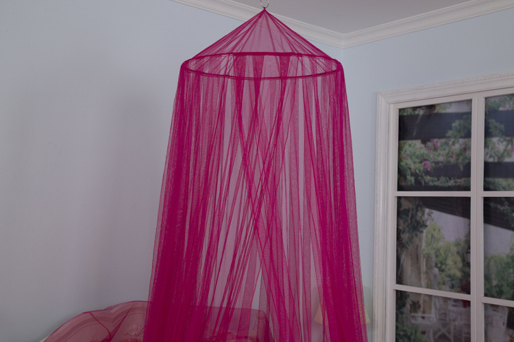 Girls Bed Canopy Curtains Hanging Umbrella Mosquito Nets for Double bed