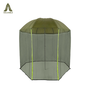 Outdoor sun umbrella tent mosquito net anti mosquito breathable Fishing Camping Hiking essential