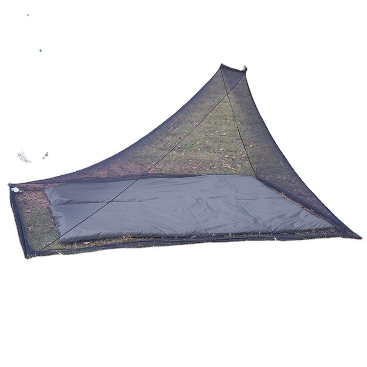 Fashion Pyramid Double Single Folding Bed Nets Portable Polyester Mesh Mosquito Tent Outdoor Camping Travel Home Hanging Tent