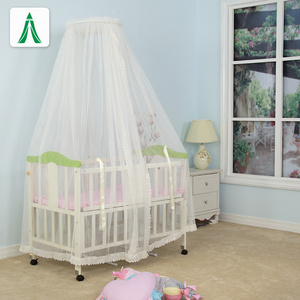 Umbrella baby cot playpen mosquito net stand for baby bassinet bed