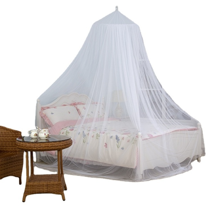 Ultra Large Moskito Net Bed Canopy Mosquito Net Quick Easy Installation Luxury Full Hanging Mosquito Tent for Camping Travel 50D