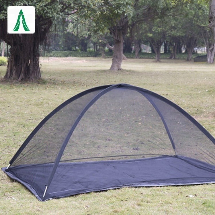 single size 100% Polyester outdoor foldable mosquito net tent