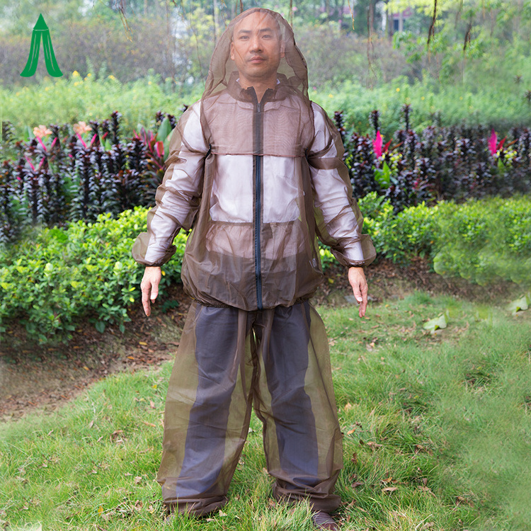 Outdoor Lightweight Anti Mosquito Net Body Cloth For Insecticide Work