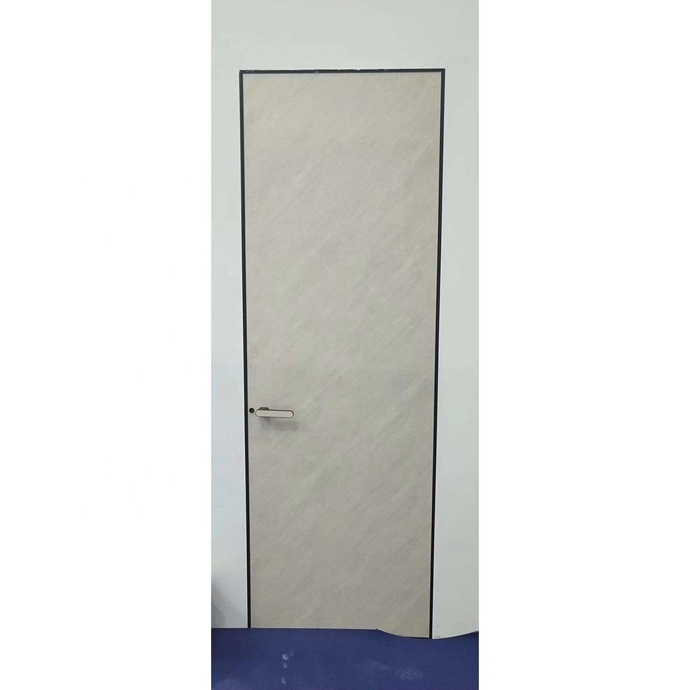 Modern Style Aluminum Interior Single Swing Wood Door Designs For Dressing Room