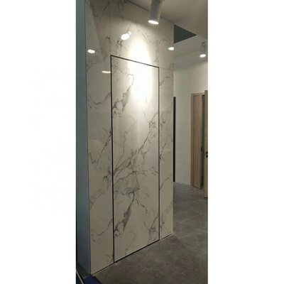 New Design Modern Aluminum Profile For Single Swing Interior Wooden Flush Door