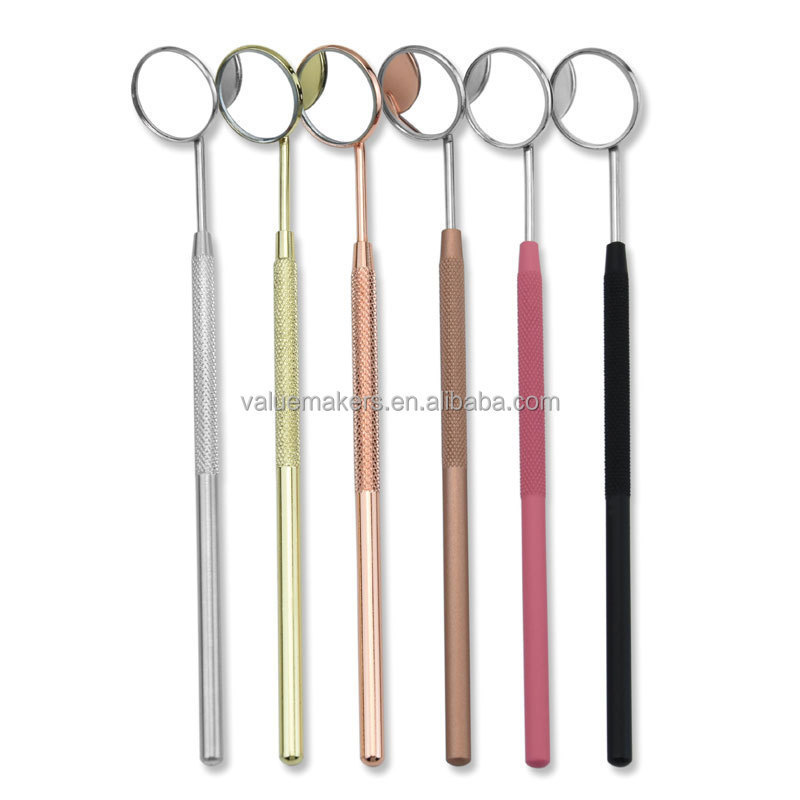 wholesale bulk professional make up mirror make up tool lash mirror for eyelash inspection high quality eyelash extension mirror