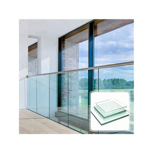 Glass Manufacture Factory Direct Balcony Clear Tempered Glass Swimming Pool Fence Tempered Building Glass Panels