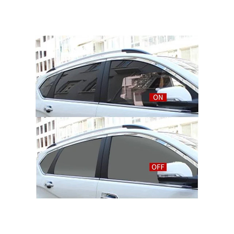 Switchable privacy magic glass film window insulation car pdlc film electronic tinting for car