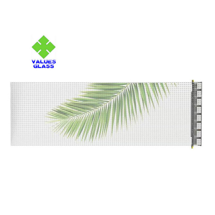 Indoor P6 P8 P10 P20 flexible glass transparent led screen film for display