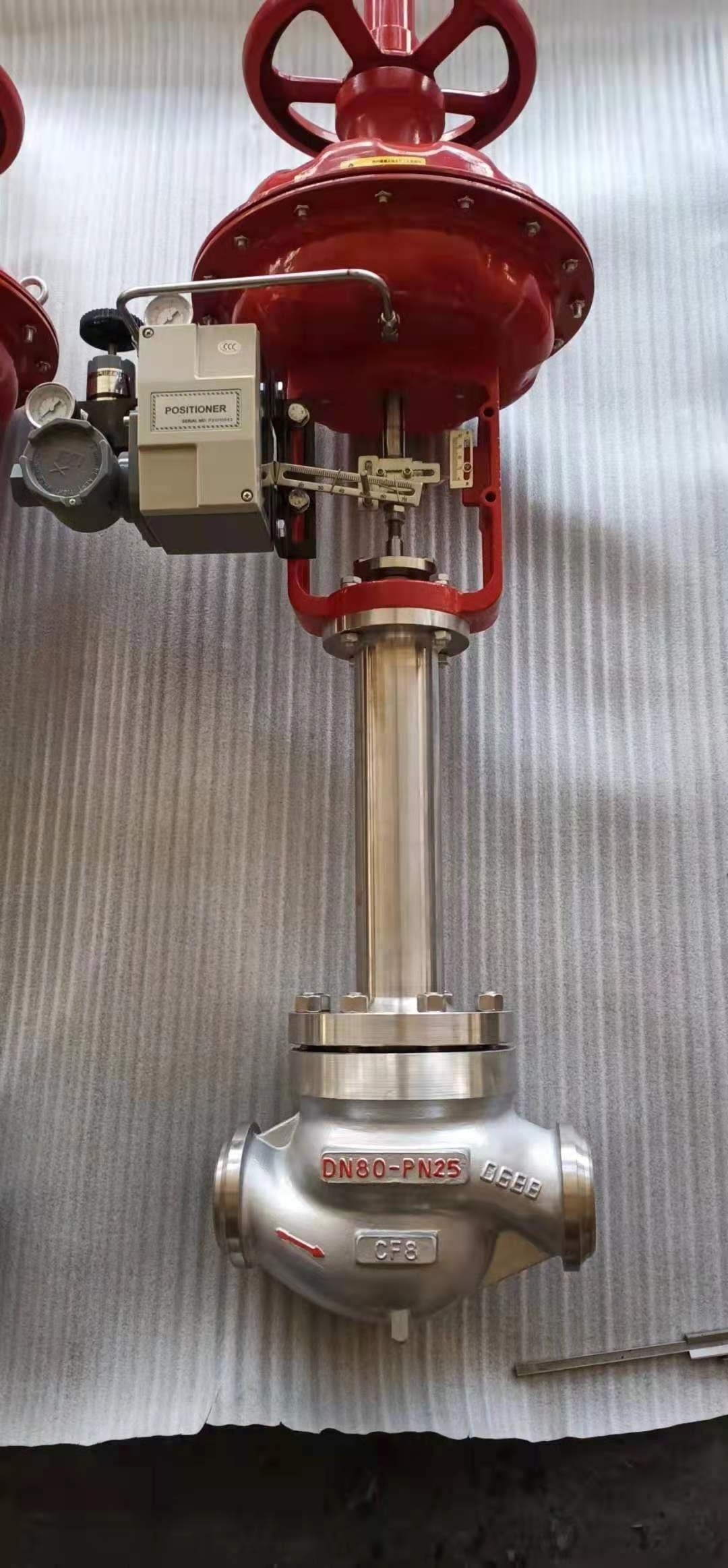 DN25-DN400 Cryogenic Oxygen Globe type Control Valve