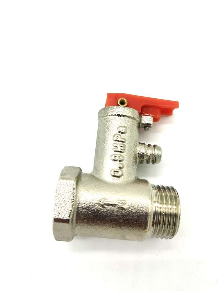 0.7MPA 0.75MPA 0.9MPA Temperature And Pressure Relief As Safety Valve For Water Heaters System