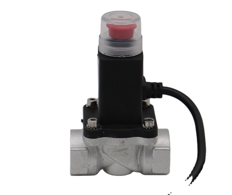 Factory supply Home-use gas safety Device brass Shut Off Solenoid Valve