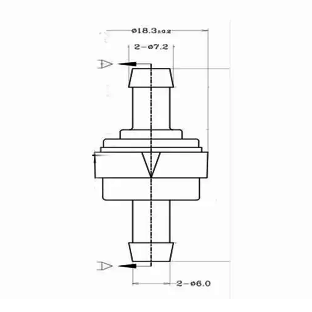 1/4 Inch Air-Out Air Release Drainage System Mini Valve