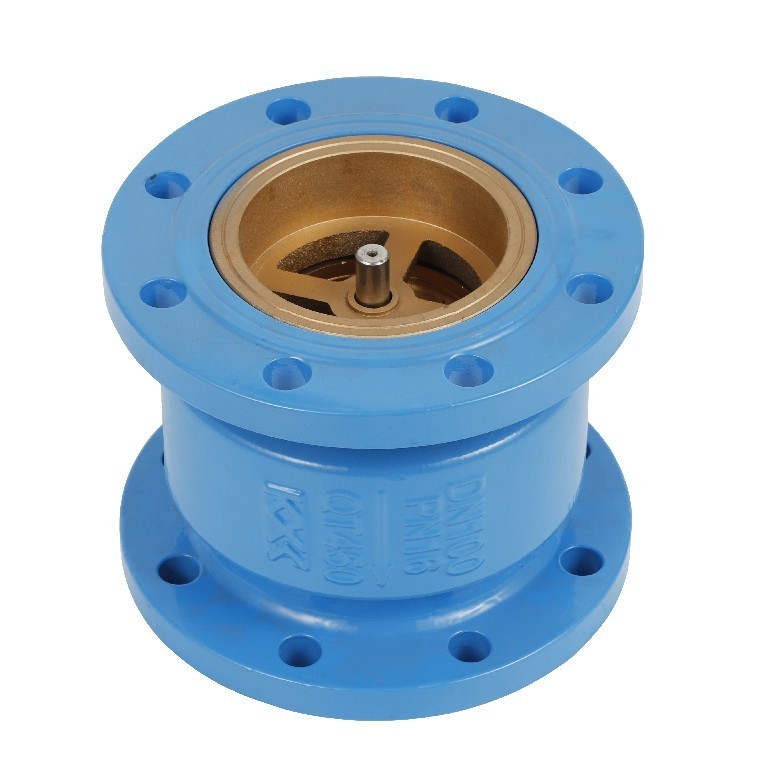 Flanged Non Return PN10/16 H41X Ductile Iron OEM Dn100mm 4inch Standard Normal Temperature Flange Ends Silent Check Valve