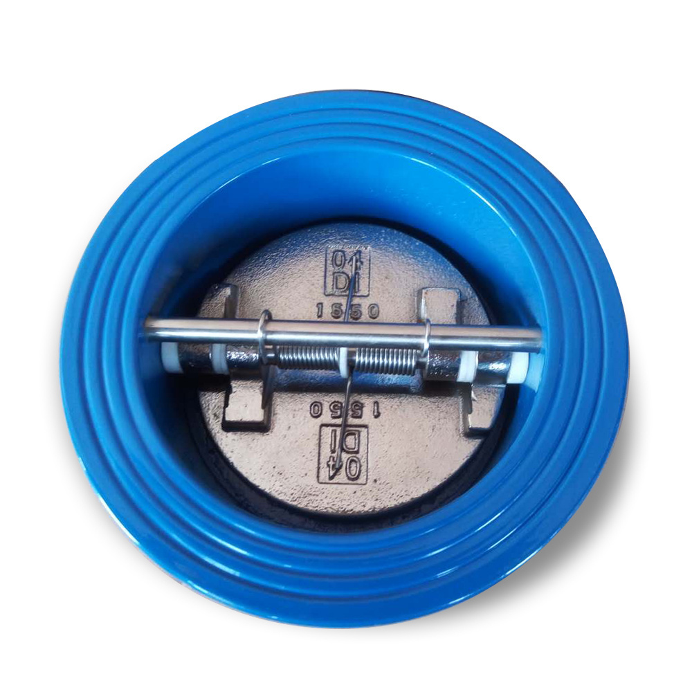 Ci Di Dual plate Double disc Check valve Non return valve flapper  Wafer check valve