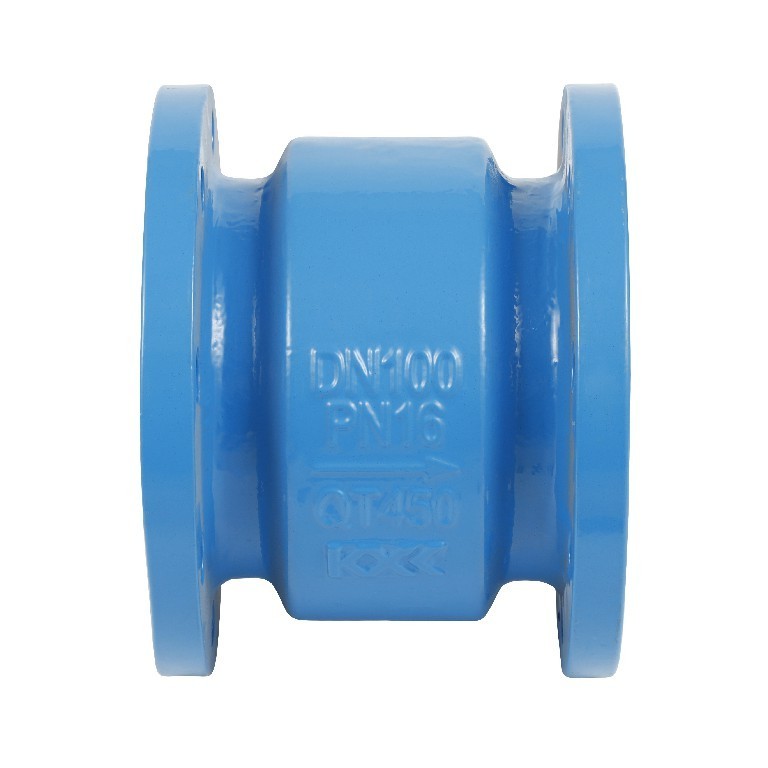 Flanged Non Return PN10/16 H41X Ductile Iron OEM Dn100mm 4inch Standard Normal Temperature Flange Ends Silent Check Valve