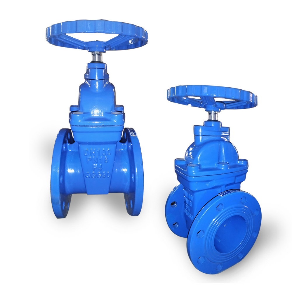 High Performance Vale Pn10 Pn16  Looks Good Flanged Gate Valve for Water Standard Ductile Iron GGG40/50