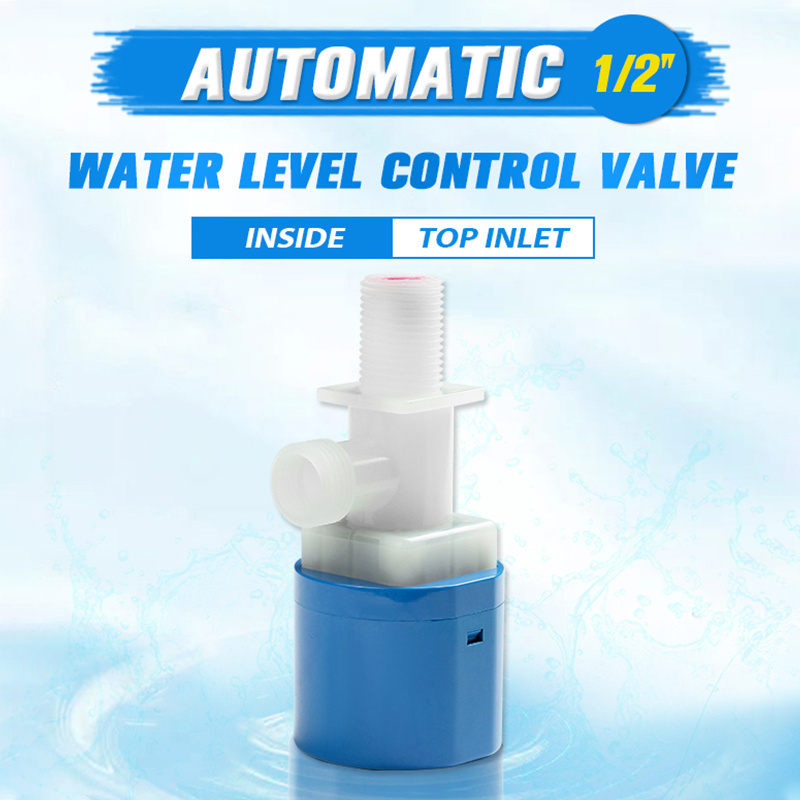 1/2 Inch Plastic automatic water tank float valve pond water level control valve