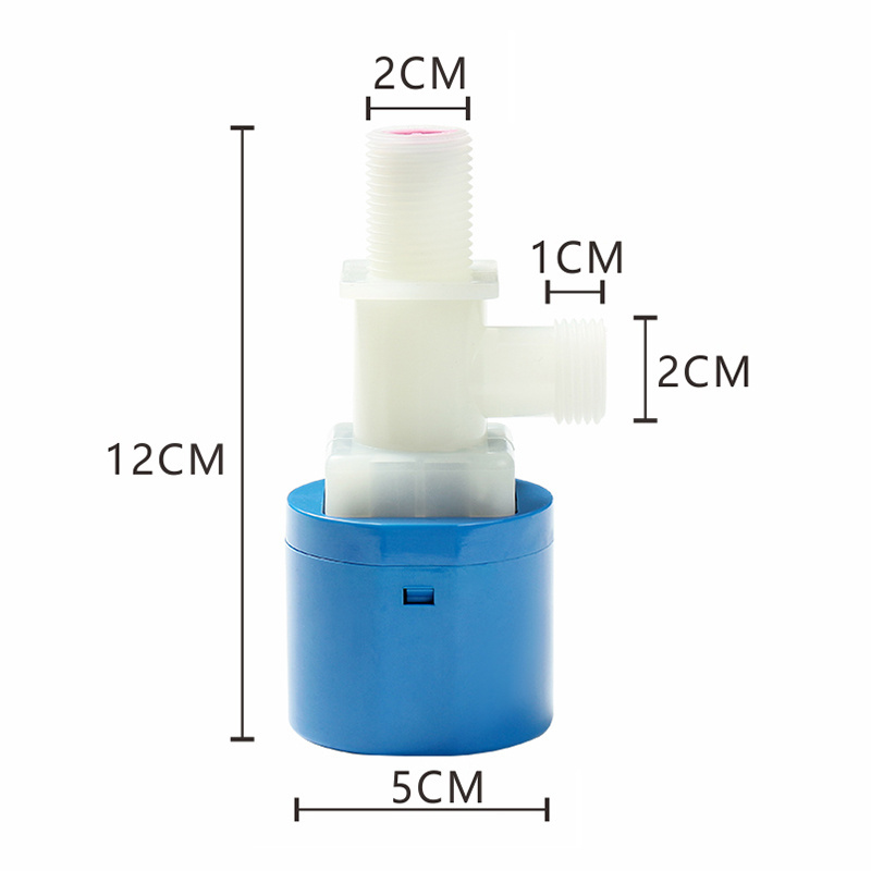 1/2 Inch Plastic automatic water tank float valve pond water level control valve