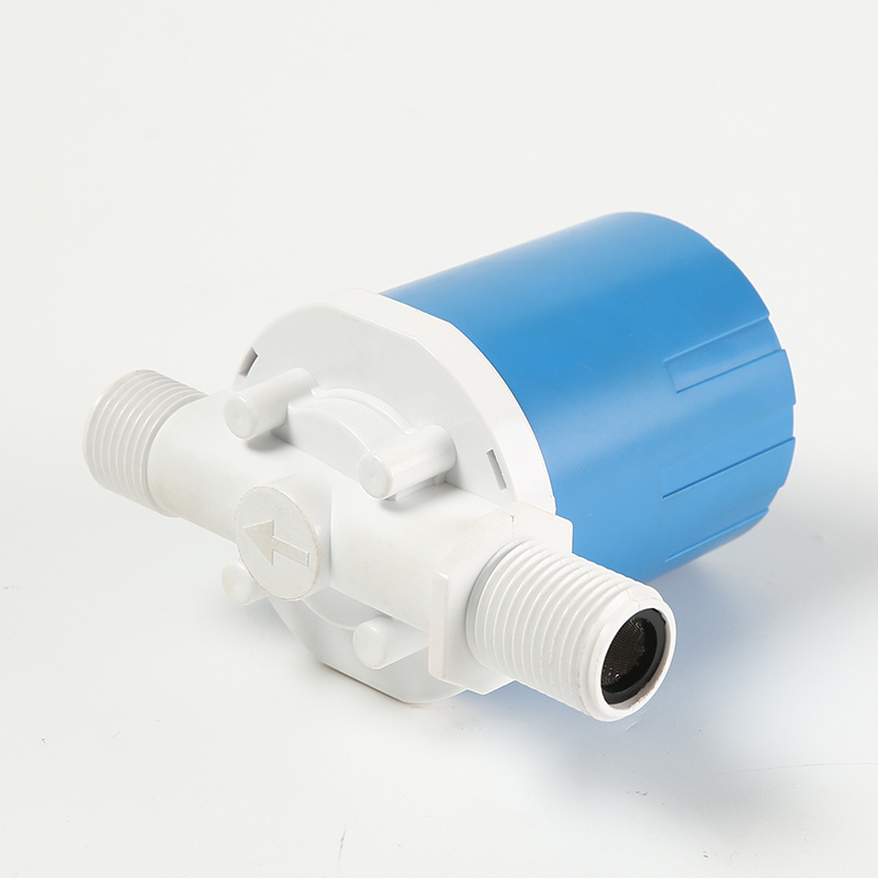 Mini Plastic horizontal inlet float valve automatic water level controller toilet flush float valve