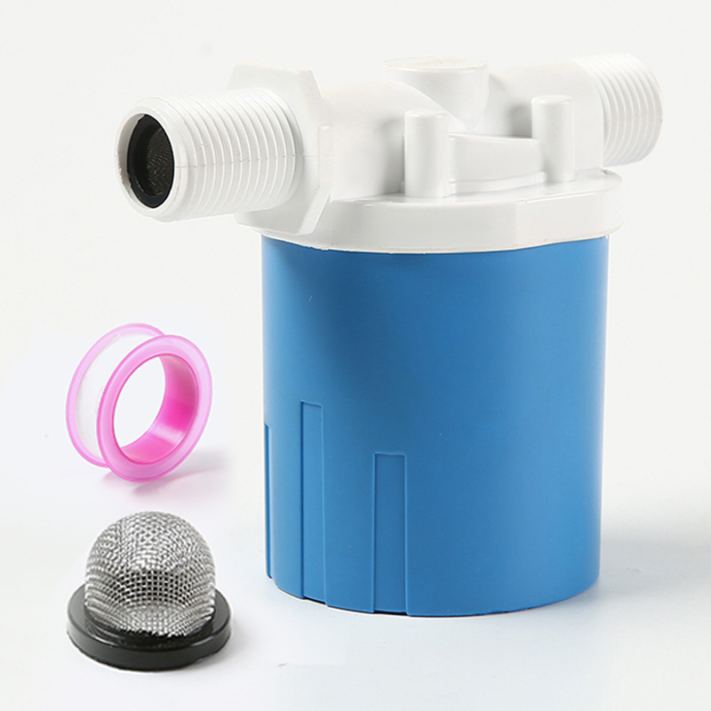 Mini Plastic horizontal inlet float valve automatic water level controller toilet flush float valve