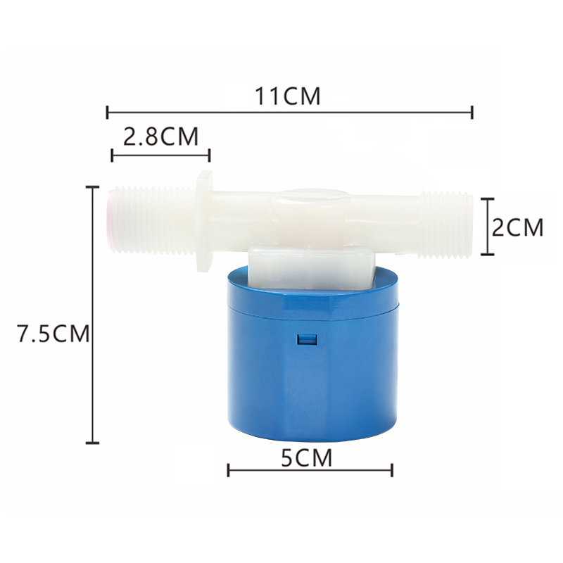 1/2 Inch Automatic Water Level Control Valve Tower Tank Floating Ball Valve Installed Inside The Tank