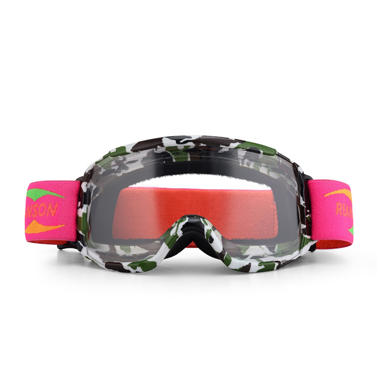 Hot Sale UV Protection Non Slip Racing Motocross Mx Goggles Custom with Third Tear-off Post