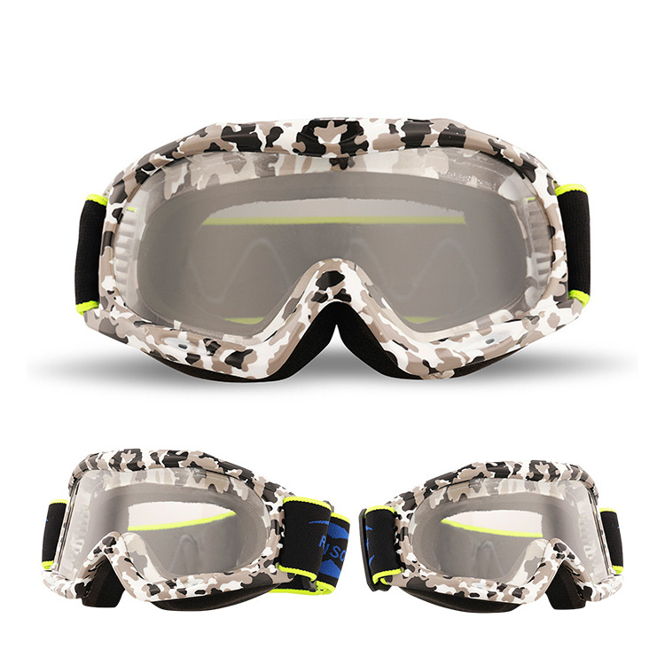 Hot Sale Customized MX BMX Downhill Sport Anti-Fog HD Lens Motocross Goggles utv goggles supplier