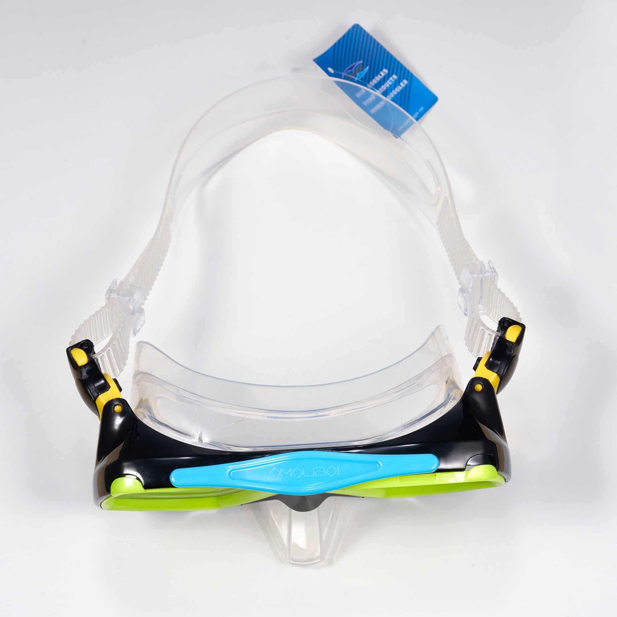 Custom Professional Anti Fog Anti Leak Silicone Underwater Dive Scuba Diving Goggles Replaceable Lenses Diving Mask