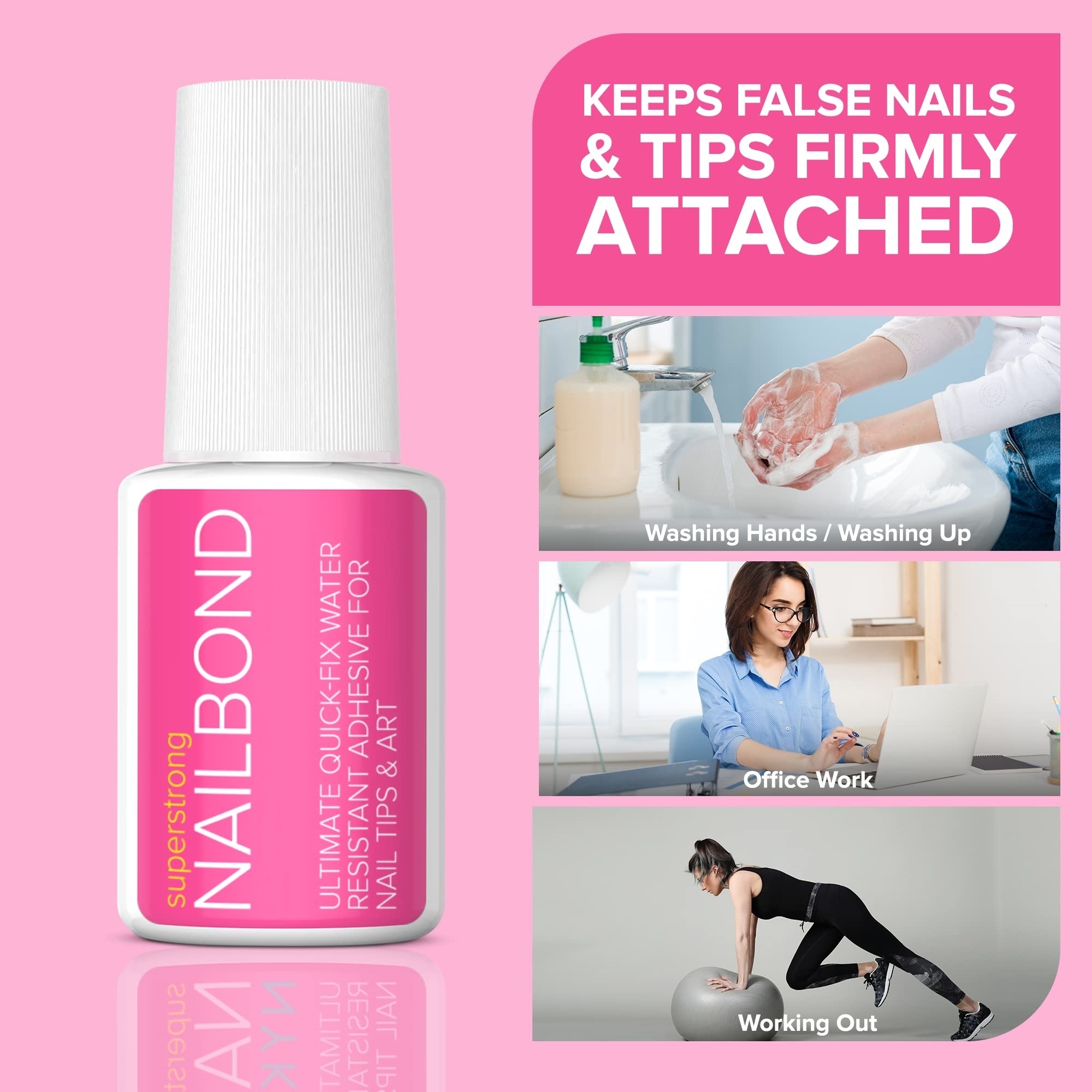 Super Strong Nail Glue For Nail Tips (8ml)