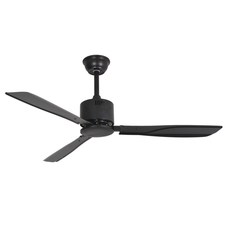 Airplane Ox Warehouse Sri Lanka Church Ail Cool Industrial Ceiling Fan With Black Metal Design Blade