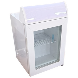 Vanace SC 21L Compact Fridge OEM ODM Good Quality Single Door 21L Small Refrigerator Beverage Cooler Mini Fridge with Light Box