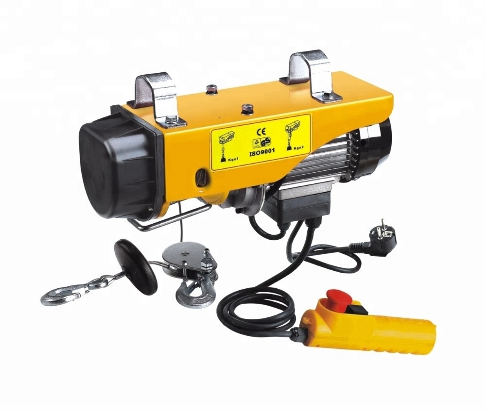 Vanbon PA400 PA800 1 ton 1.2 ton Small Wire Rope Mini Electric Hoist  electric winch electric hoist