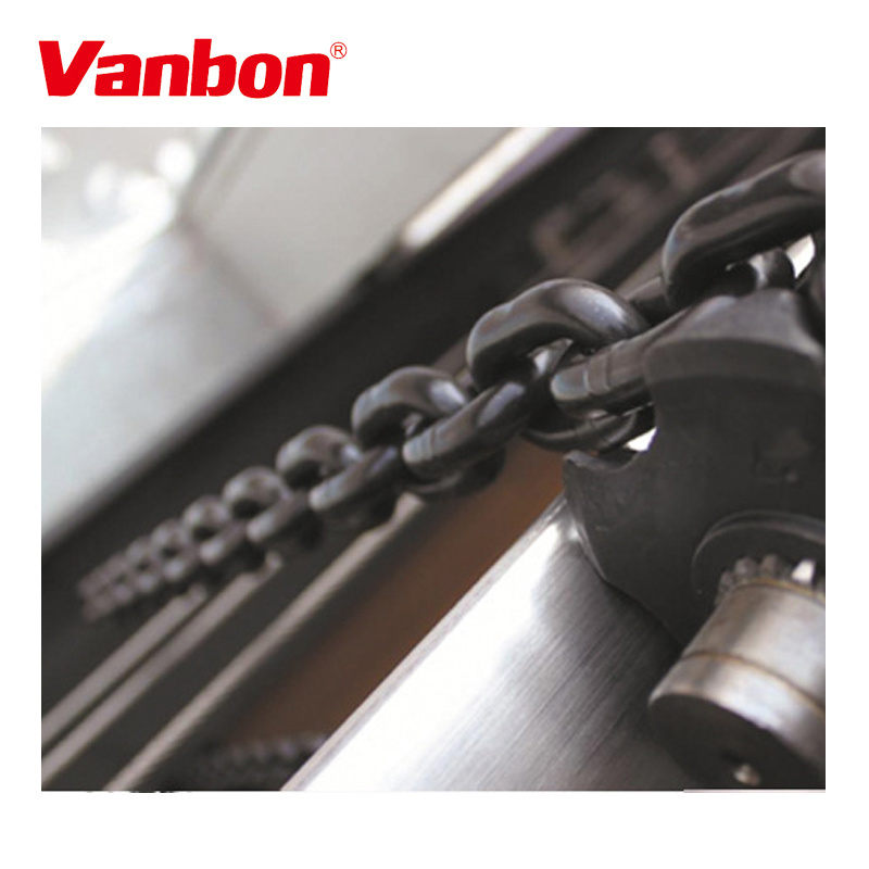 Vanbon 2t Vanbon manufacturer construction galvanized chain motorized trolley Electric Chain Hoist